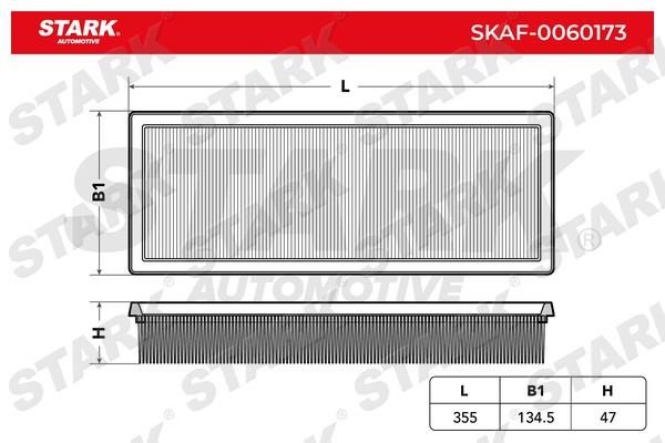 Stark SKAF-0060173 Filtr powietrza SKAF0060173: Dobra cena w Polsce na 2407.PL - Kup Teraz!