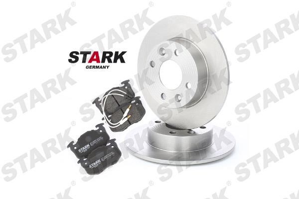 Stark SKBK-1090127 Brake discs with pads front non-ventilated, set SKBK1090127: Buy near me in Poland at 2407.PL - Good price!