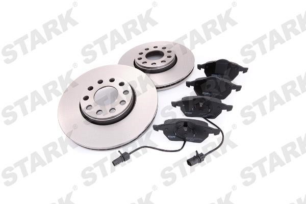 Stark SKBK-1090093 Front ventilated brake discs with pads, set SKBK1090093: Buy near me in Poland at 2407.PL - Good price!