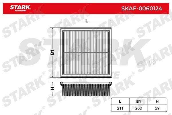Stark SKAF-0060124 Filtr powietrza SKAF0060124: Dobra cena w Polsce na 2407.PL - Kup Teraz!