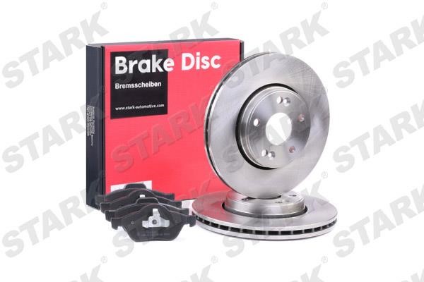 Stark SKBK-1090165 Front ventilated brake discs with pads, set SKBK1090165: Buy near me in Poland at 2407.PL - Good price!