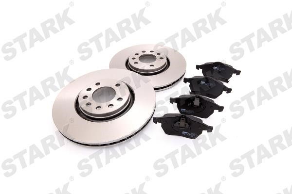 Stark SKBK-1090263 Front ventilated brake discs with pads, set SKBK1090263: Buy near me in Poland at 2407.PL - Good price!