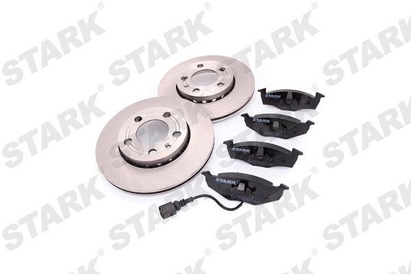 Stark SKBK-1090075 Front ventilated brake discs with pads, set SKBK1090075: Buy near me in Poland at 2407.PL - Good price!