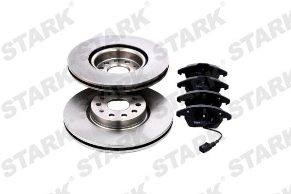 Stark SKBK-1090019 Front ventilated brake discs with pads, set SKBK1090019: Buy near me in Poland at 2407.PL - Good price!
