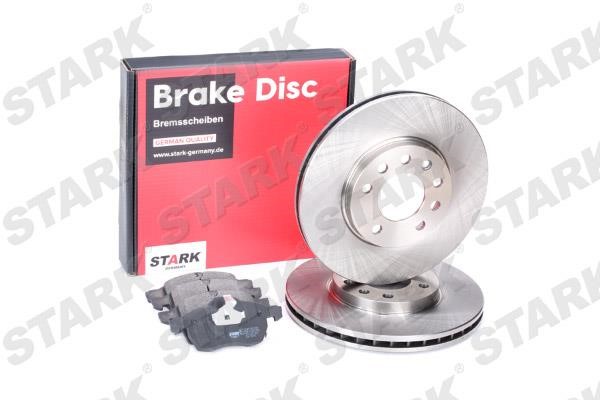Stark SKBK-1090011 Front ventilated brake discs with pads, set SKBK1090011: Buy near me in Poland at 2407.PL - Good price!