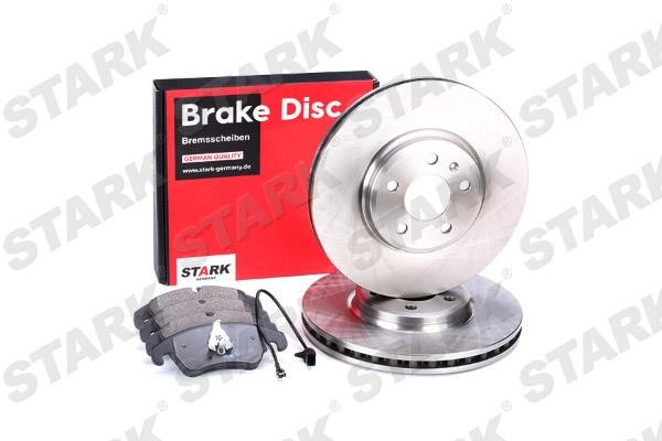 Stark SKBK-1090102 Front ventilated brake discs with pads, set SKBK1090102: Buy near me in Poland at 2407.PL - Good price!