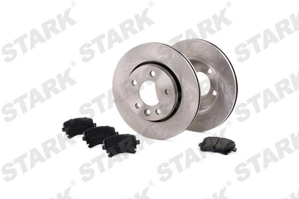 Stark SKBK-1090036 Rear ventilated brake discs with pads, set SKBK1090036: Buy near me in Poland at 2407.PL - Good price!