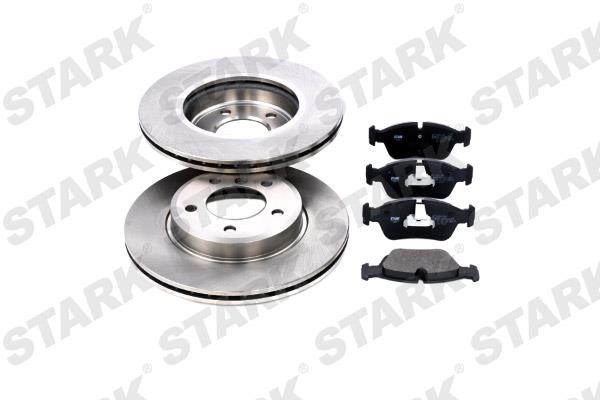 Stark SKBK-1090131 Front ventilated brake discs with pads, set SKBK1090131: Buy near me in Poland at 2407.PL - Good price!