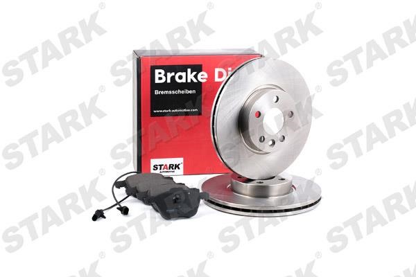 Stark SKBK-1090358 Front ventilated brake discs with pads, set SKBK1090358: Buy near me in Poland at 2407.PL - Good price!