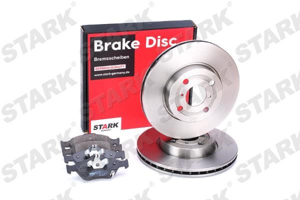 Stark SKBK-1090236 Front ventilated brake discs with pads, set SKBK1090236: Buy near me at 2407.PL in Poland at an Affordable price!