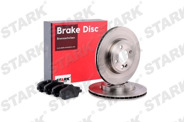 Stark SKBK-1090378 Front ventilated brake discs with pads, set SKBK1090378: Buy near me in Poland at 2407.PL - Good price!