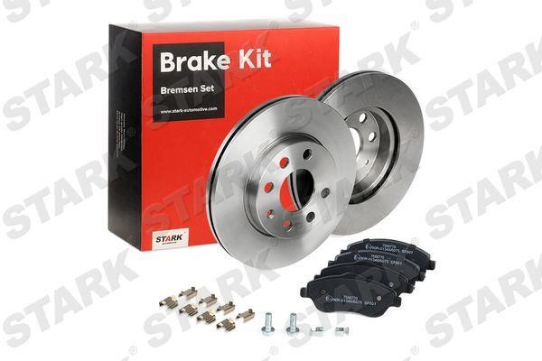 Stark SKBK-1090275 Front ventilated brake discs with pads, set SKBK1090275: Buy near me in Poland at 2407.PL - Good price!