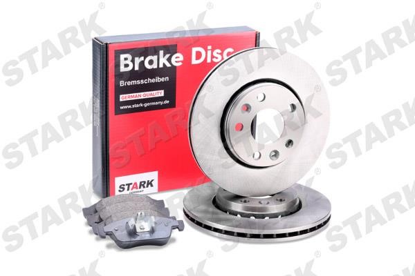 Stark SKBK-1090227 Front ventilated brake discs with pads, set SKBK1090227: Buy near me in Poland at 2407.PL - Good price!