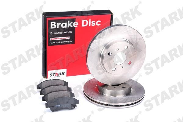 Stark SKBK-1090261 Front ventilated brake discs with pads, set SKBK1090261: Buy near me in Poland at 2407.PL - Good price!