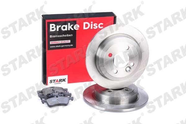 Stark SKBK-1090159 Brake discs with pads rear non-ventilated, set SKBK1090159: Buy near me in Poland at 2407.PL - Good price!