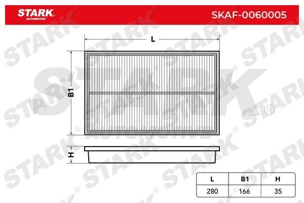 Stark SKAF-0060005 Воздушный фильтр SKAF0060005: Отличная цена - Купить в Польше на 2407.PL!