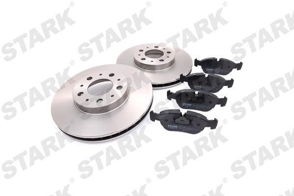 Stark SKBK-1090105 Front ventilated brake discs with pads, set SKBK1090105: Buy near me at 2407.PL in Poland at an Affordable price!