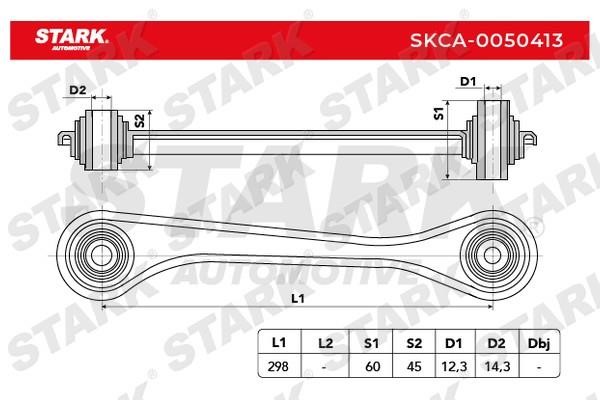 Stark SKCA-0050413 Track Control Arm SKCA0050413: Buy near me in Poland at 2407.PL - Good price!