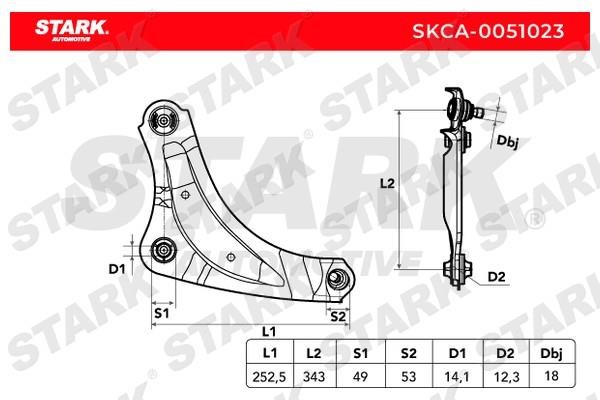 Stark SKCA-0051023 Wahacz zawieszenia SKCA0051023: Dobra cena w Polsce na 2407.PL - Kup Teraz!