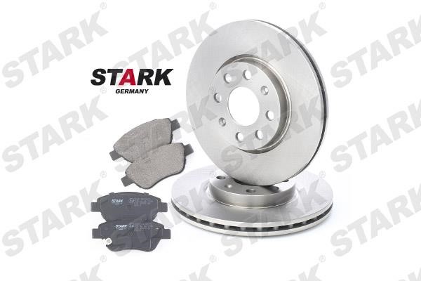 Stark SKBK-1090044 Front ventilated brake discs with pads, set SKBK1090044: Buy near me in Poland at 2407.PL - Good price!