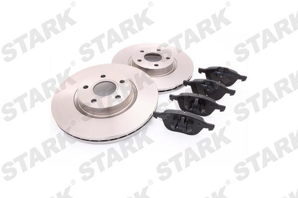 Stark SKBK-1090061 Front ventilated brake discs with pads, set SKBK1090061: Buy near me in Poland at 2407.PL - Good price!