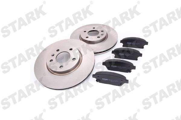 Stark SKBK-1090074 Front ventilated brake discs with pads, set SKBK1090074: Buy near me in Poland at 2407.PL - Good price!