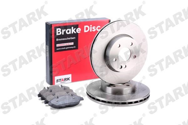 Stark SKBK-1090135 Front ventilated brake discs with pads, set SKBK1090135: Buy near me at 2407.PL in Poland at an Affordable price!