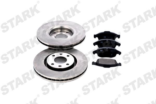 Stark SKBK-1090239 Front ventilated brake discs with pads, set SKBK1090239: Buy near me in Poland at 2407.PL - Good price!