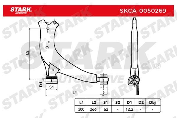 Stark SKCA-0050269 Wahacz zawieszenia SKCA0050269: Dobra cena w Polsce na 2407.PL - Kup Teraz!