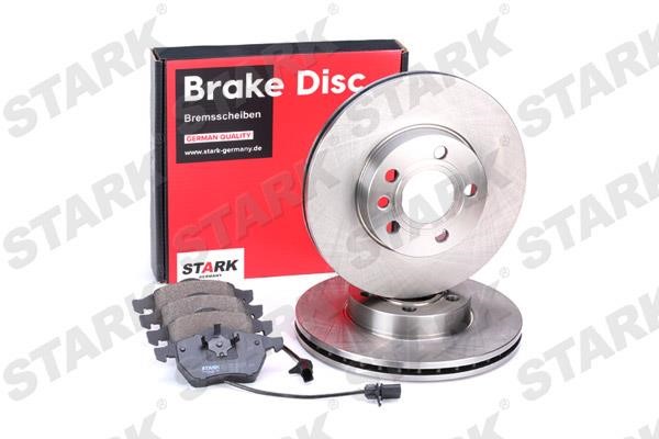 Stark SKBK-1090025 Front ventilated brake discs with pads, set SKBK1090025: Buy near me in Poland at 2407.PL - Good price!