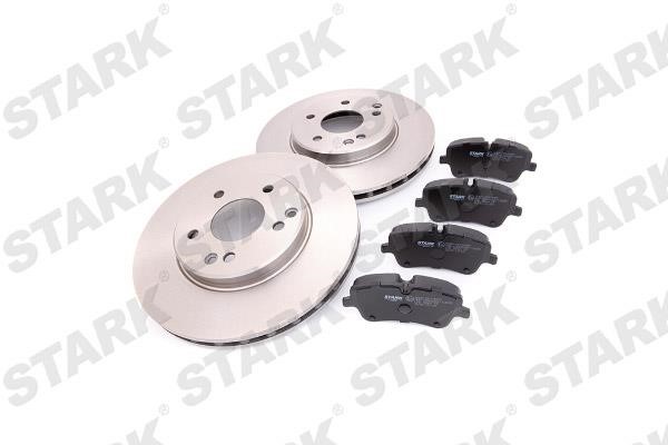 Stark SKBK-1090076 Front ventilated brake discs with pads, set SKBK1090076: Buy near me in Poland at 2407.PL - Good price!