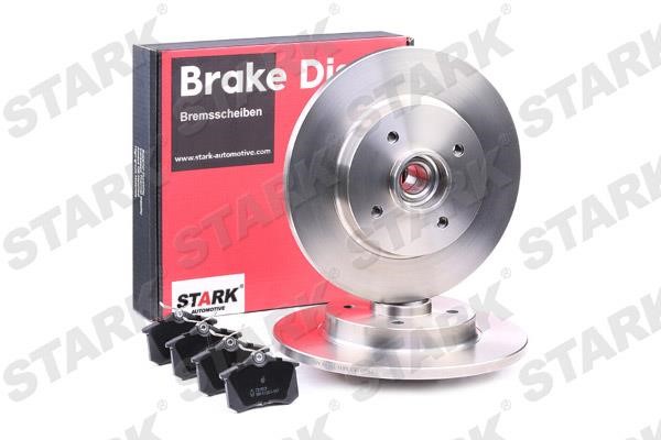 Stark SKBK-1090372 Brake discs with pads rear non-ventilated, set SKBK1090372: Buy near me in Poland at 2407.PL - Good price!
