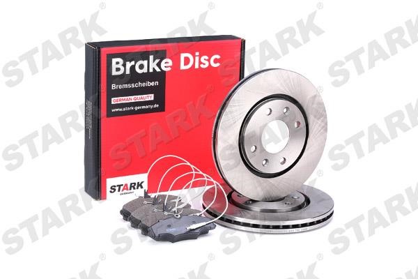 Stark SKBK-1090273 Front ventilated brake discs with pads, set SKBK1090273: Buy near me in Poland at 2407.PL - Good price!