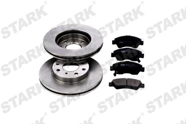 Stark SKBK-1090149 Front ventilated brake discs with pads, set SKBK1090149: Buy near me in Poland at 2407.PL - Good price!