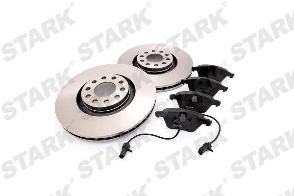 Stark SKBK-1090192 Front ventilated brake discs with pads, set SKBK1090192: Buy near me in Poland at 2407.PL - Good price!