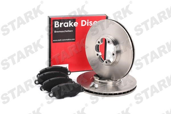 Stark SKBK-1090156 Front ventilated brake discs with pads, set SKBK1090156: Buy near me in Poland at 2407.PL - Good price!
