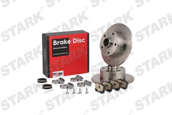Stark SKBK-1090381 Brake discs with pads rear non-ventilated, set SKBK1090381: Buy near me in Poland at 2407.PL - Good price!