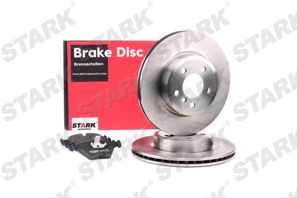 Stark SKBK-1090284 Front ventilated brake discs with pads, set SKBK1090284: Buy near me in Poland at 2407.PL - Good price!