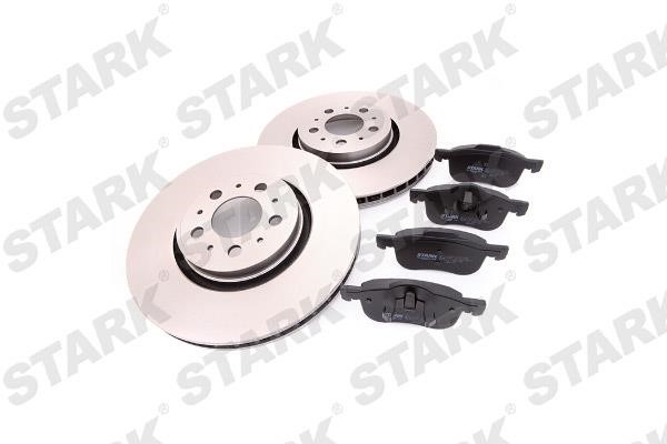 Stark SKBK-1090072 Front ventilated brake discs with pads, set SKBK1090072: Buy near me in Poland at 2407.PL - Good price!