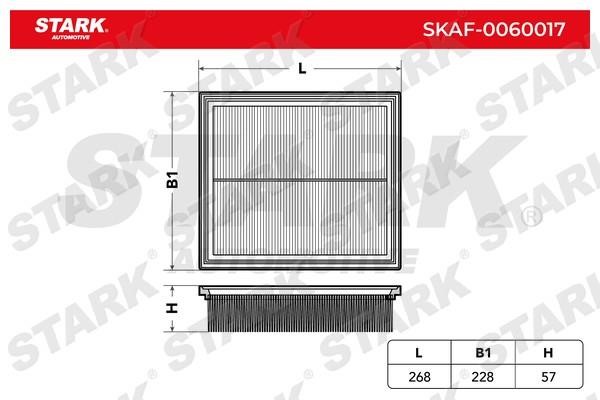 Stark SKAF-0060017 Filtr powietrza SKAF0060017: Dobra cena w Polsce na 2407.PL - Kup Teraz!