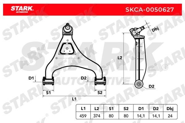 Stark SKCA-0050627 Track Control Arm SKCA0050627: Buy near me in Poland at 2407.PL - Good price!