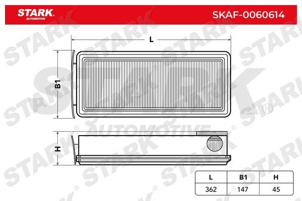 Stark SKAF-0060614 Air filter SKAF0060614: Buy near me in Poland at 2407.PL - Good price!