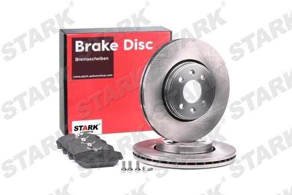 Stark SKBK-1090225 Front ventilated brake discs with pads, set SKBK1090225: Buy near me in Poland at 2407.PL - Good price!