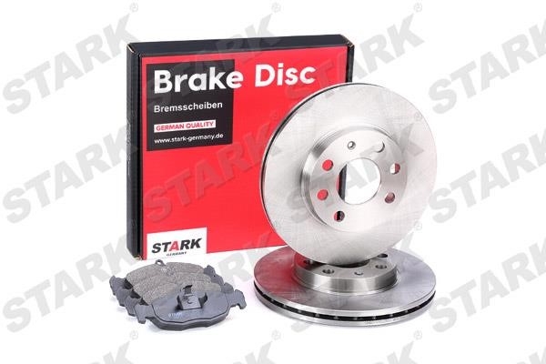 Stark SKBK-1090171 Front ventilated brake discs with pads, set SKBK1090171: Buy near me in Poland at 2407.PL - Good price!