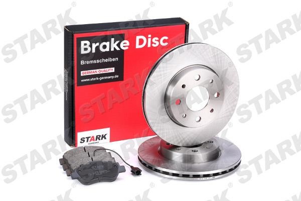 Stark SKBK-1090196 Front ventilated brake discs with pads, set SKBK1090196: Buy near me in Poland at 2407.PL - Good price!