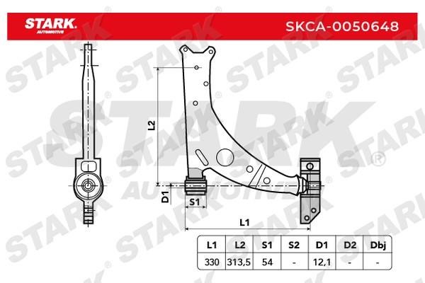 Stark SKCA-0050648 Wahacz zawieszenia SKCA0050648: Dobra cena w Polsce na 2407.PL - Kup Teraz!