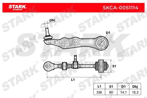 Stark SKCA-0051114 Рычаг подвески SKCA0051114: Отличная цена - Купить в Польше на 2407.PL!
