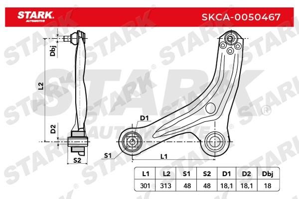 Stark SKCA-0050467 Track Control Arm SKCA0050467: Buy near me in Poland at 2407.PL - Good price!