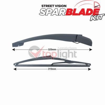 TopLight TRA-C833 Wiper Arm Set, window cleaning TRAC833: Buy near me in Poland at 2407.PL - Good price!