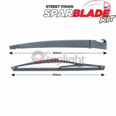 TopLight TRA-M8A1 Wiper Arm Set, window cleaning TRAM8A1: Buy near me in Poland at 2407.PL - Good price!